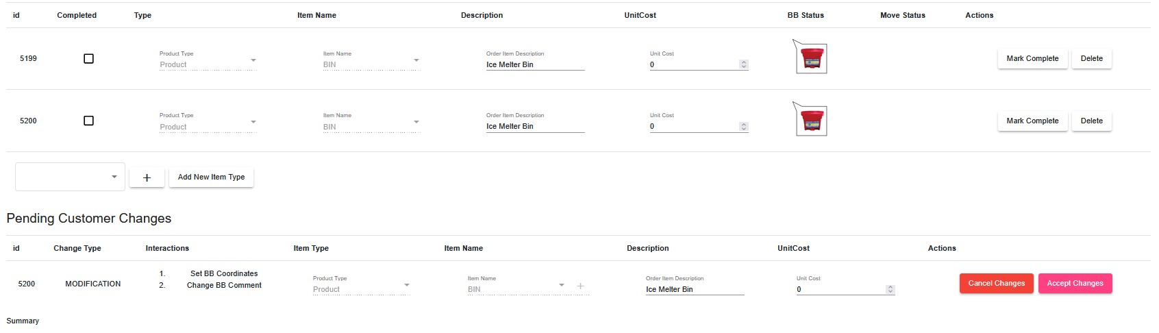 office reviewing changes